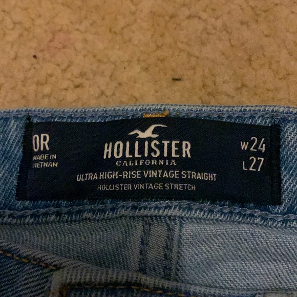 Ultra High rise vintage straight leg jeans from hollister - Picture 4 of 4
